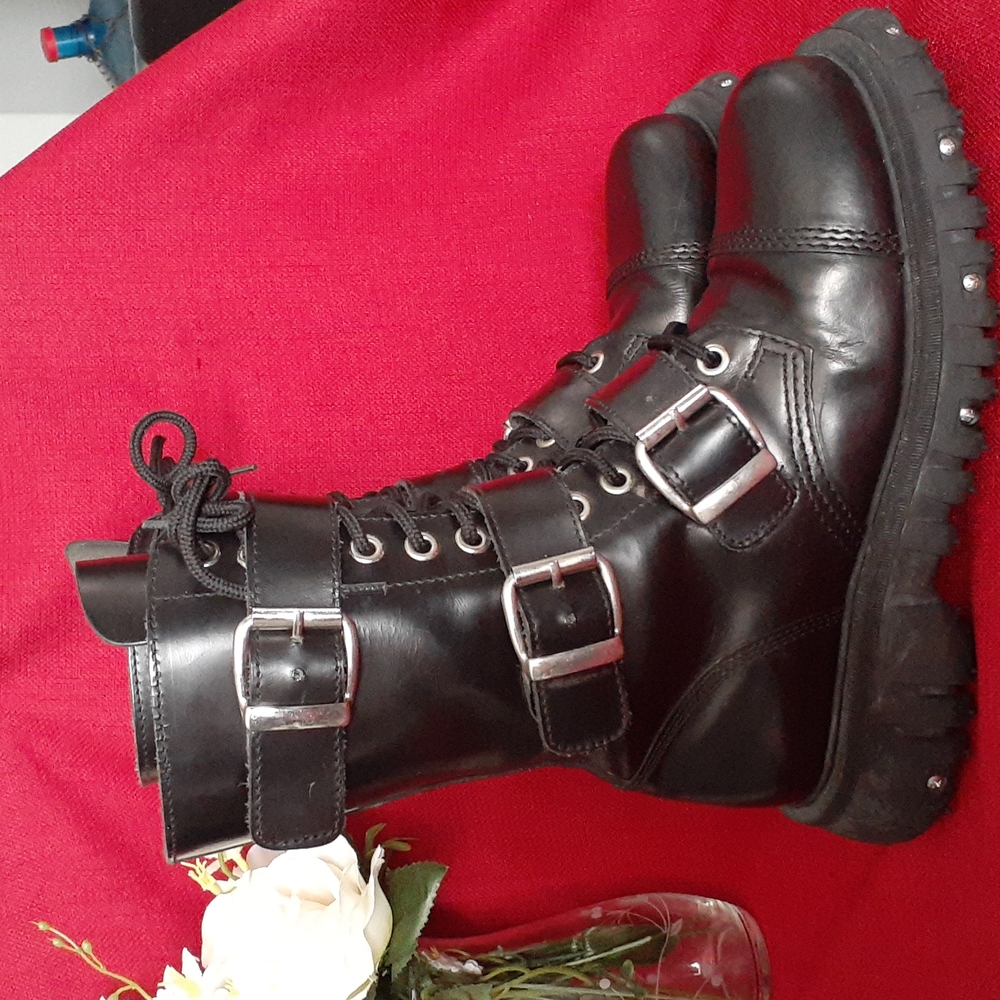 TUK PUNK BOOTS LEATHER